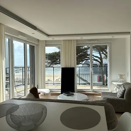 Appartement Vue Mer Avec Piscine Et Parking Pornichet Exterior photo